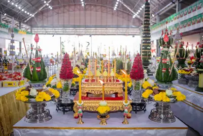 ประมวลภาพพิธีบวงสรวงใหญ่ ท้าวเวสสุวรรณโณ วัดจุฬามณี ปี ๒๕๖๗