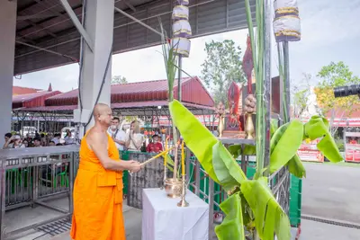 ประมวลภาพพิธีบวงสรวงใหญ่ ท้าวเวสสุวรรณโณ วัดจุฬามณี ปี ๒๕๖๗