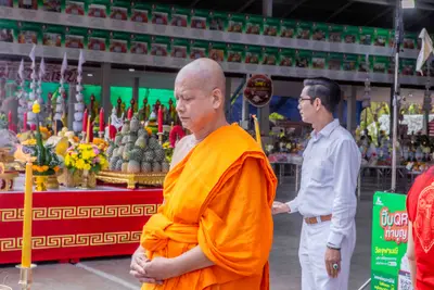ประมวลภาพพิธีบวงสรวงใหญ่ ท้าวเวสสุวรรณโณ วัดจุฬามณี ปี ๒๕๖๗