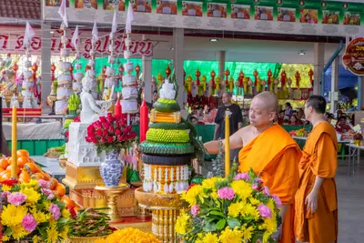ประมวลภาพพิธีบวงสรวงใหญ่ ท้าวเวสสุวรรณโณ วัดจุฬามณี ปี ๒๕๖๗