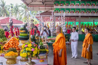 ประมวลภาพพิธีบวงสรวงใหญ่ ท้าวเวสสุวรรณโณ วัดจุฬามณี ปี ๒๕๖๗