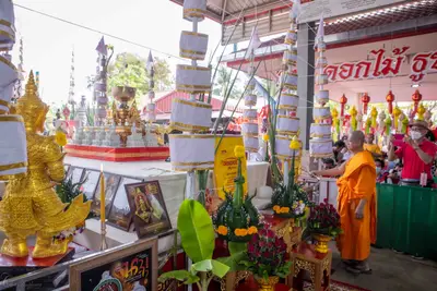 ประมวลภาพพิธีบวงสรวงใหญ่ ท้าวเวสสุวรรณโณ วัดจุฬามณี ปี ๒๕๖๗