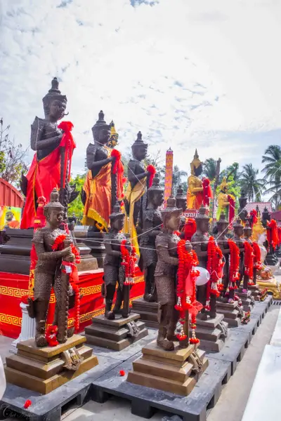 ประมวลภาพพิธีบวงสรวงใหญ่ ท้าวเวสสุวรรณโณ วัดจุฬามณี ปี ๒๕๖๗