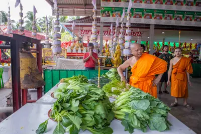 ประมวลภาพพิธีบวงสรวงใหญ่ ท้าวเวสสุวรรณโณ วัดจุฬามณี ปี ๒๕๖๗