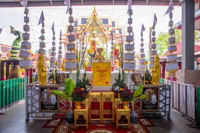 ประมวลภาพพิธีบวงสรวงใหญ่ ท้าวเวสสุวรรณโณ วัดจุฬามณี ปี ๒๕๖๗