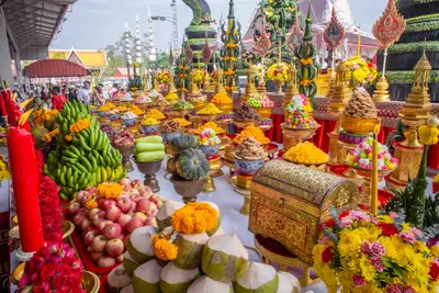 ประมวลภาพพิธีบวงสรวงใหญ่ ท้าวเวสสุวรรณโณ วัดจุฬามณี ปี ๒๕๖๗