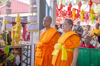 ประมวลภาพพิธีบวงสรวงใหญ่ ท้าวเวสสุวรรณโณ วัดจุฬามณี ปี ๒๕๖๗