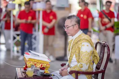 ประมวลภาพพิธีบวงสรวงใหญ่ ท้าวเวสสุวรรณโณ วัดจุฬามณี ปี ๒๕๖๗