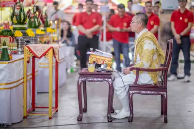 ประมวลภาพพิธีบวงสรวงใหญ่ ท้าวเวสสุวรรณโณ วัดจุฬามณี ปี ๒๕๖๗