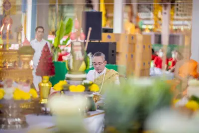 ประมวลภาพพิธีบวงสรวงใหญ่ ท้าวเวสสุวรรณโณ วัดจุฬามณี ปี ๒๕๖๗
