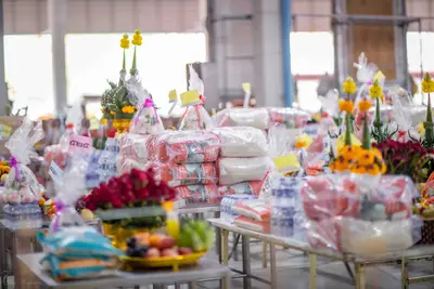 ประมวลภาพพิธีบวงสรวงใหญ่ ท้าวเวสสุวรรณโณ วัดจุฬามณี ปี ๒๕๖๗