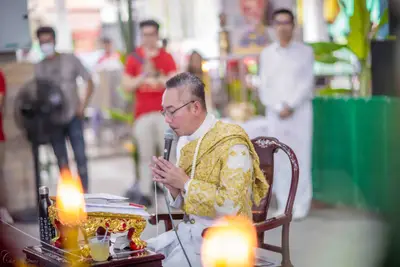 ประมวลภาพพิธีบวงสรวงใหญ่ ท้าวเวสสุวรรณโณ วัดจุฬามณี ปี ๒๕๖๗
