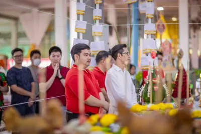 ประมวลภาพพิธีบวงสรวงใหญ่ ท้าวเวสสุวรรณโณ วัดจุฬามณี ปี ๒๕๖๗