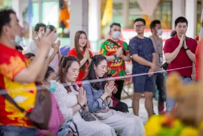 ประมวลภาพพิธีบวงสรวงใหญ่ ท้าวเวสสุวรรณโณ วัดจุฬามณี ปี ๒๕๖๗