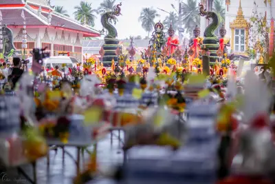 ประมวลภาพพิธีบวงสรวงใหญ่ ท้าวเวสสุวรรณโณ วัดจุฬามณี ปี ๒๕๖๗