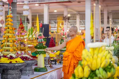 ประมวลภาพพิธีบวงสรวงใหญ่ ท้าวเวสสุวรรณโณ วัดจุฬามณี ปี ๒๕๖๗