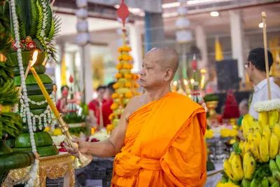 ประมวลภาพพิธีบวงสรวงใหญ่ ท้าวเวสสุวรรณโณ วัดจุฬามณี ปี ๒๕๖๗