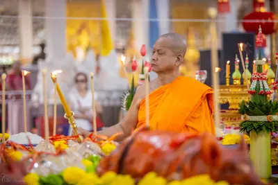 ประมวลภาพพิธีบวงสรวงใหญ่ ท้าวเวสสุวรรณโณ วัดจุฬามณี ปี ๒๕๖๗