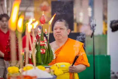 ประมวลภาพพิธีบวงสรวงใหญ่ ท้าวเวสสุวรรณโณ วัดจุฬามณี ปี ๒๕๖๗