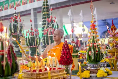 ประมวลภาพพิธีบวงสรวงใหญ่ ท้าวเวสสุวรรณโณ วัดจุฬามณี ปี ๒๕๖๗