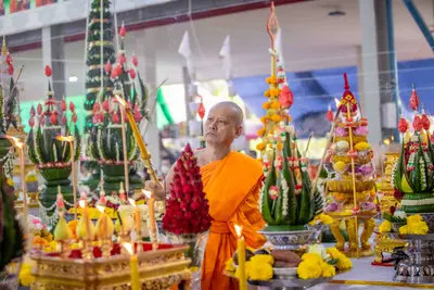 ประมวลภาพพิธีบวงสรวงใหญ่ ท้าวเวสสุวรรณโณ วัดจุฬามณี ปี ๒๕๖๗