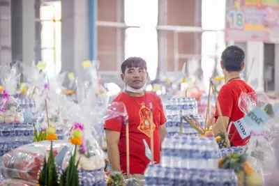 ประมวลภาพพิธีบวงสรวงใหญ่ ท้าวเวสสุวรรณโณ วัดจุฬามณี ปี ๒๕๖๗
