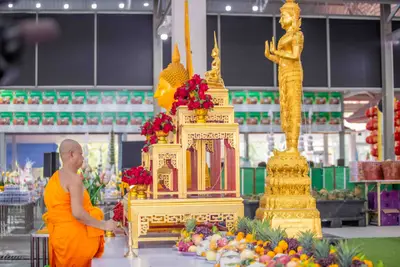 ประมวลภาพพิธีบวงสรวงใหญ่ ท้าวเวสสุวรรณโณ วัดจุฬามณี ปี ๒๕๖๗