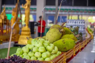 ประมวลภาพพิธีบวงสรวงใหญ่ ท้าวเวสสุวรรณโณ วัดจุฬามณี ปี ๒๕๖๗