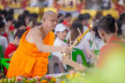 ประมวลภาพพิธีบวงสรวงใหญ่ ท้าวเวสสุวรรณโณ วัดจุฬามณี ปี ๒๕๖๗