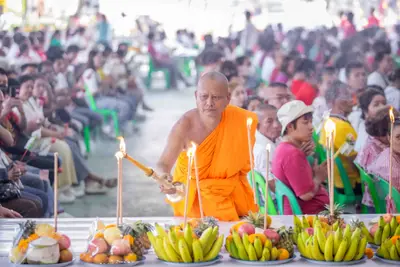 ประมวลภาพพิธีบวงสรวงใหญ่ ท้าวเวสสุวรรณโณ วัดจุฬามณี ปี ๒๕๖๗