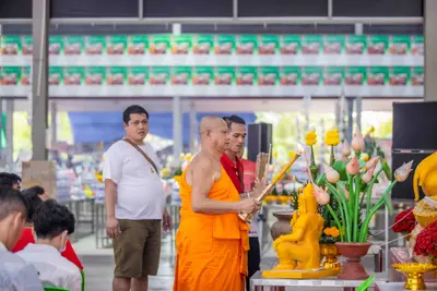 ประมวลภาพพิธีบวงสรวงใหญ่ ท้าวเวสสุวรรณโณ วัดจุฬามณี ปี ๒๕๖๗
