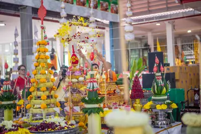 ประมวลภาพพิธีบวงสรวงใหญ่ ท้าวเวสสุวรรณโณ วัดจุฬามณี ปี ๒๕๖๗