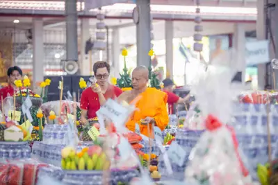 ประมวลภาพพิธีบวงสรวงใหญ่ ท้าวเวสสุวรรณโณ วัดจุฬามณี ปี ๒๕๖๗