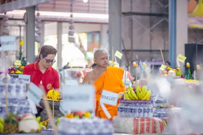 ประมวลภาพพิธีบวงสรวงใหญ่ ท้าวเวสสุวรรณโณ วัดจุฬามณี ปี ๒๕๖๗
