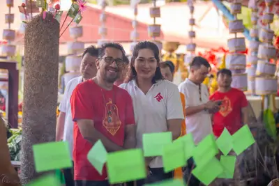 ประมวลภาพพิธีบวงสรวงใหญ่ ท้าวเวสสุวรรณโณ วัดจุฬามณี ปี ๒๕๖๗