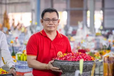 ประมวลภาพพิธีบวงสรวงใหญ่ ท้าวเวสสุวรรณโณ วัดจุฬามณี ปี ๒๕๖๗