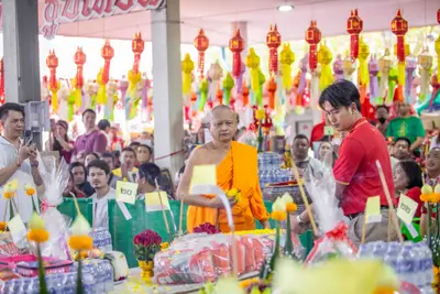 ประมวลภาพพิธีบวงสรวงใหญ่ ท้าวเวสสุวรรณโณ วัดจุฬามณี ปี ๒๕๖๗