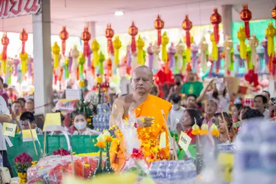 ประมวลภาพพิธีบวงสรวงใหญ่ ท้าวเวสสุวรรณโณ วัดจุฬามณี ปี ๒๕๖๗