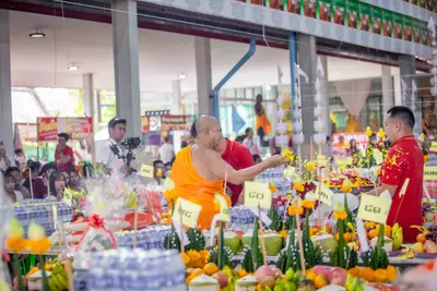 ประมวลภาพพิธีบวงสรวงใหญ่ ท้าวเวสสุวรรณโณ วัดจุฬามณี ปี ๒๕๖๗