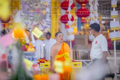 ประมวลภาพพิธีบวงสรวงใหญ่ ท้าวเวสสุวรรณโณ วัดจุฬามณี ปี ๒๕๖๗