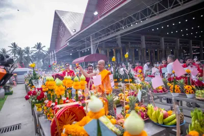 ประมวลภาพพิธีบวงสรวงใหญ่ ท้าวเวสสุวรรณโณ วัดจุฬามณี ปี ๒๕๖๗