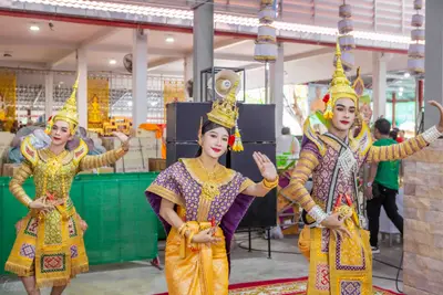 ประมวลภาพพิธีบวงสรวงใหญ่ ท้าวเวสสุวรรณโณ วัดจุฬามณี ปี ๒๕๖๗