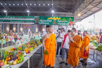 ประมวลภาพพิธีบวงสรวงใหญ่ ท้าวเวสสุวรรณโณ วัดจุฬามณี ปี ๒๕๖๗