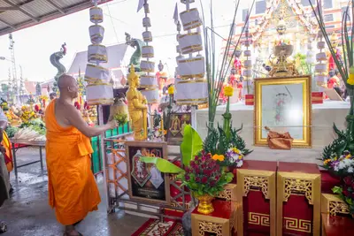 ประมวลภาพพิธีบวงสรวงใหญ่ ท้าวเวสสุวรรณโณ วัดจุฬามณี ปี ๒๕๖๗