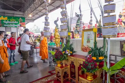 ประมวลภาพพิธีบวงสรวงใหญ่ ท้าวเวสสุวรรณโณ วัดจุฬามณี ปี ๒๕๖๗