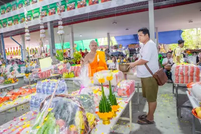 ประมวลภาพพิธีบวงสรวงใหญ่ ท้าวเวสสุวรรณโณ วัดจุฬามณี ปี ๒๕๖๗
