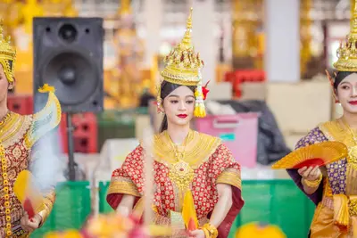 ประมวลภาพพิธีบวงสรวงใหญ่ ท้าวเวสสุวรรณโณ วัดจุฬามณี ปี ๒๕๖๗