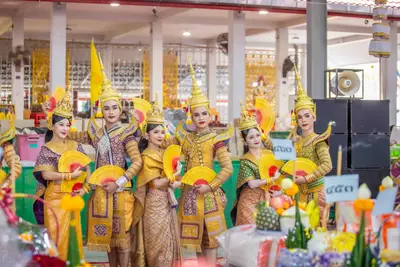 ประมวลภาพพิธีบวงสรวงใหญ่ ท้าวเวสสุวรรณโณ วัดจุฬามณี ปี ๒๕๖๗