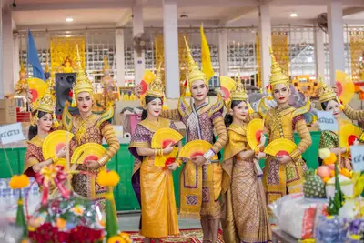 ประมวลภาพพิธีบวงสรวงใหญ่ ท้าวเวสสุวรรณโณ วัดจุฬามณี ปี ๒๕๖๗