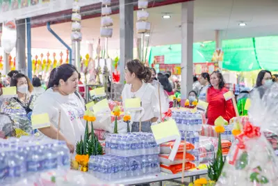 ประมวลภาพพิธีบวงสรวงใหญ่ ท้าวเวสสุวรรณโณ วัดจุฬามณี ปี ๒๕๖๗